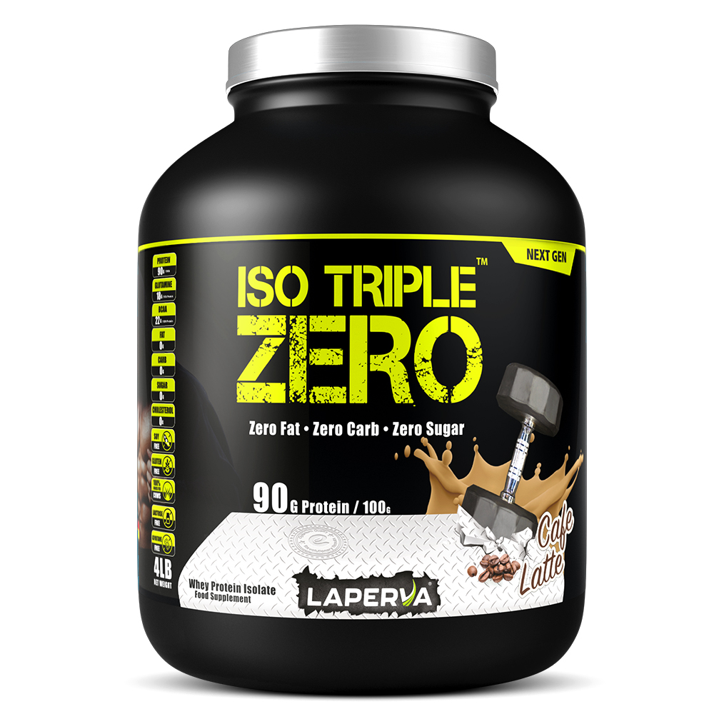 Laperva ISO Triple Zero Whey Protein 4lb - Cafe Latte