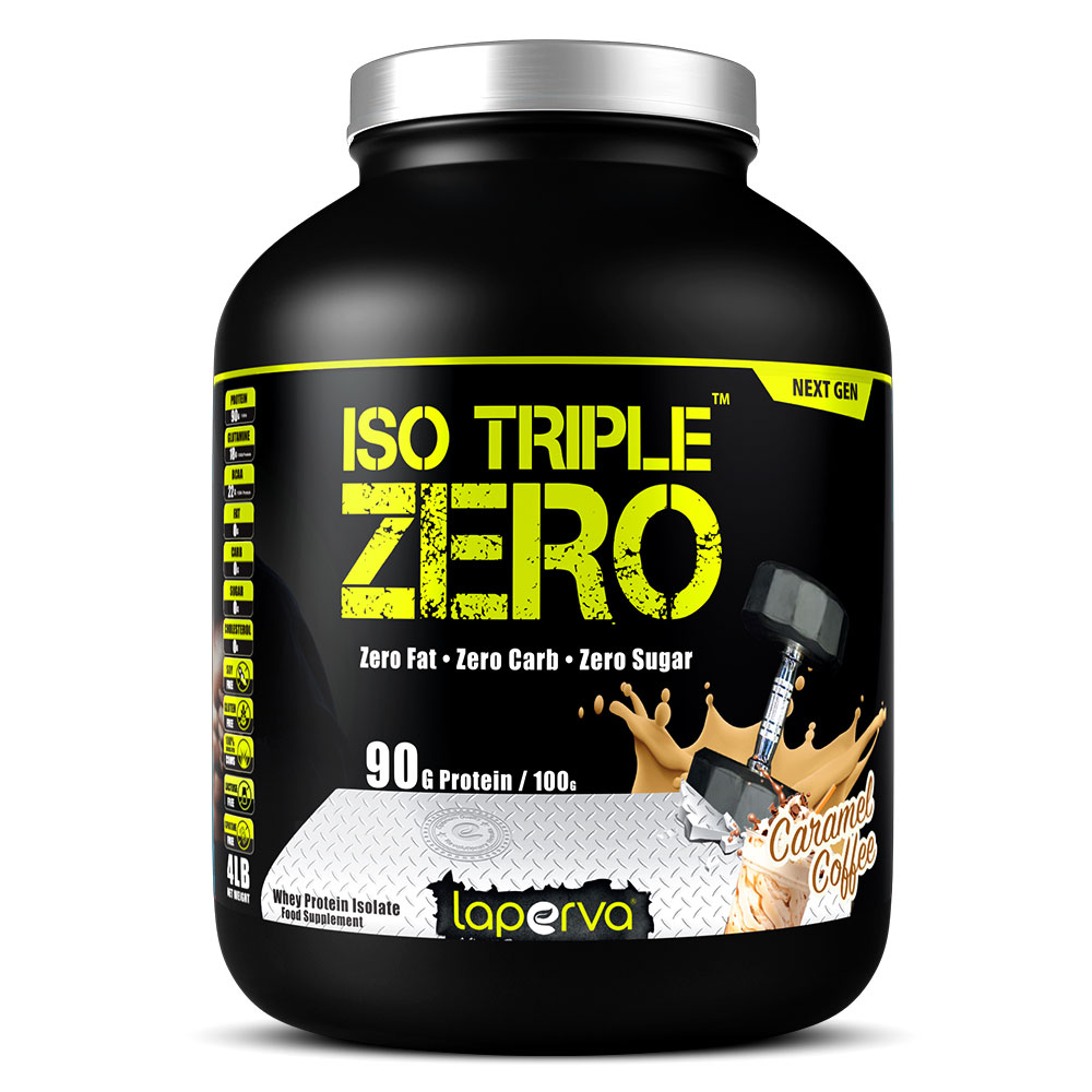 Laperva ISO Triple Zero Whey Protein 4lb - Caramel Coffee