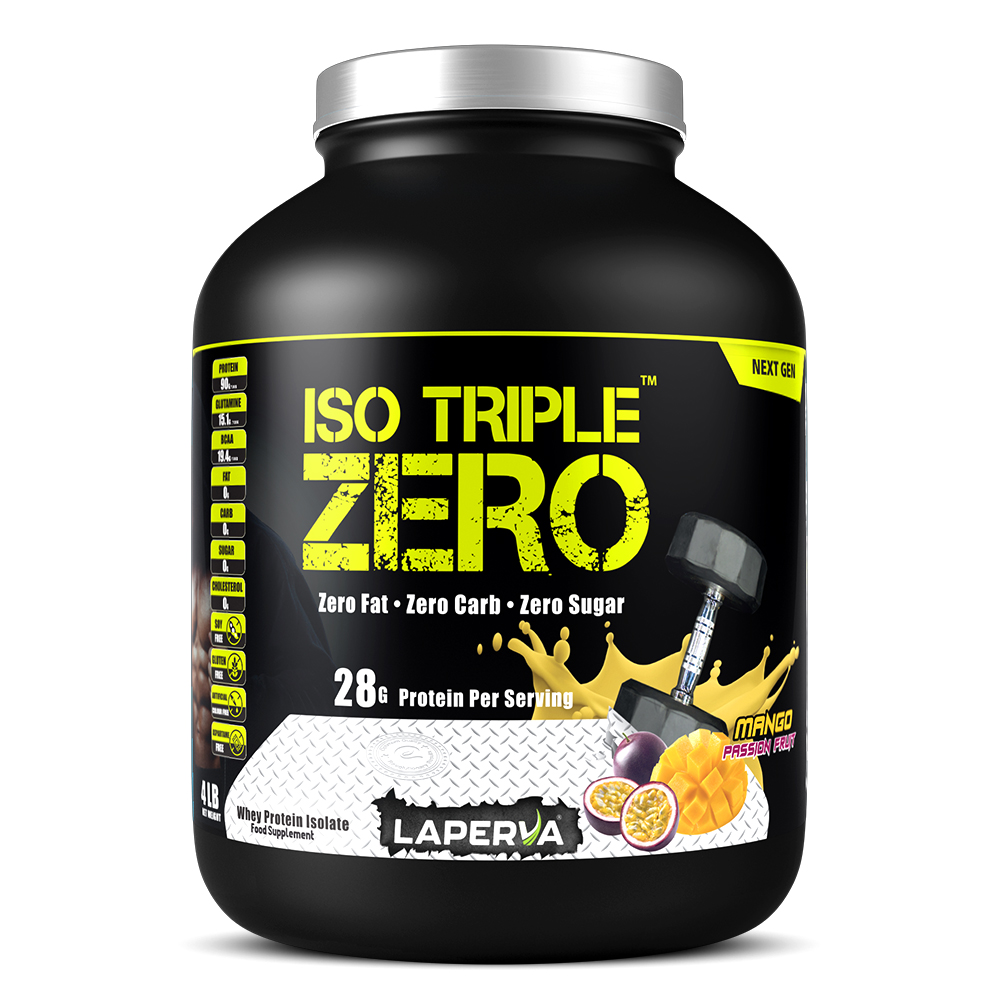 Laperva ISO Triple Zero Whey Protein 4lb - Mango Passion Fruit