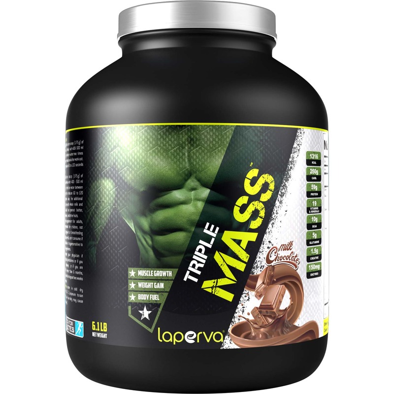 Laperva Mass Gainer 6 lbs - 59g Protein - Milk Chocolate