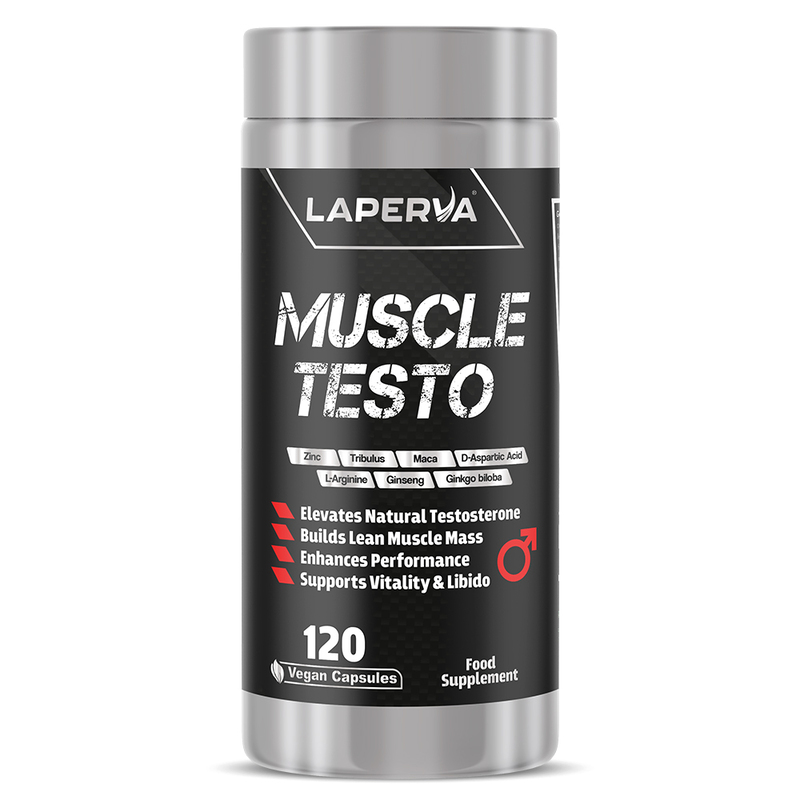 Laperva Muscle Testo – 120 Veggie Capsules