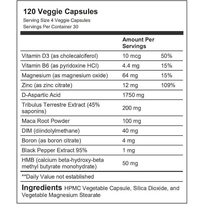 Laperva Muscle Testo – 120 Veggie Capsules  Best Price in  Abu Dhabi