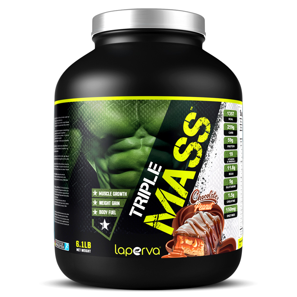 Laperva Triple Mass Gainer 6lbs - Chocolate Peanut Best Price in UAE