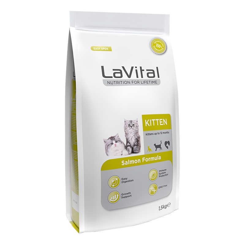 LaVital Kitten Salmon Formula Food 1.5 Kg