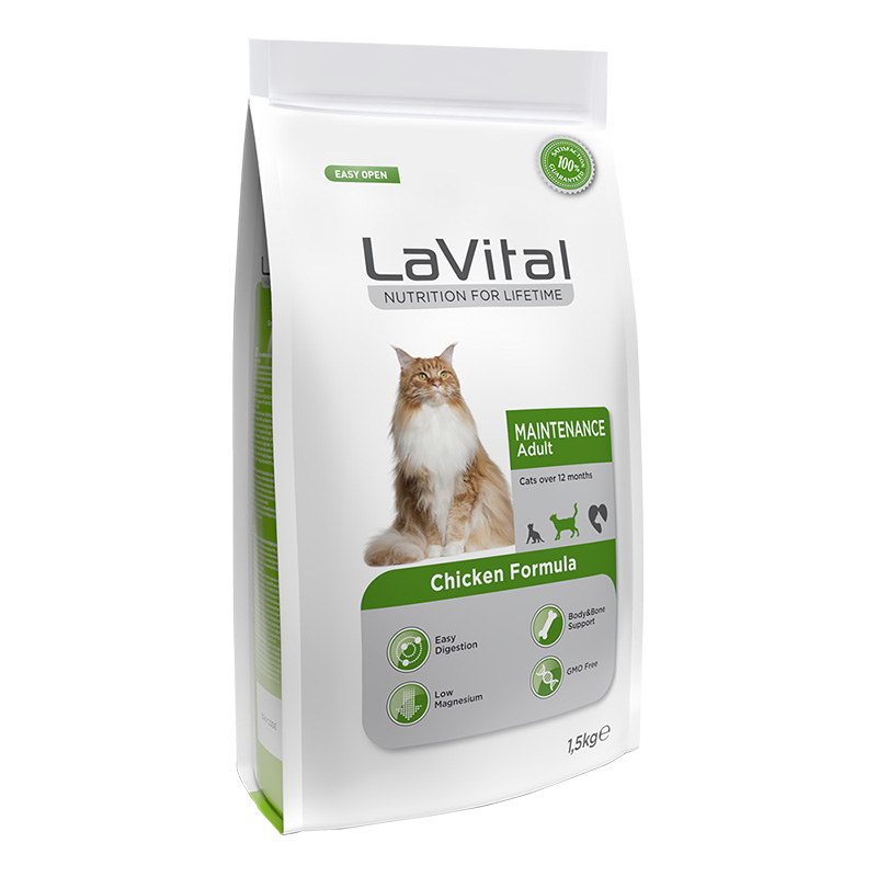 LaVital Maintanence Adult Chicken Formula Food 1.5 Kg