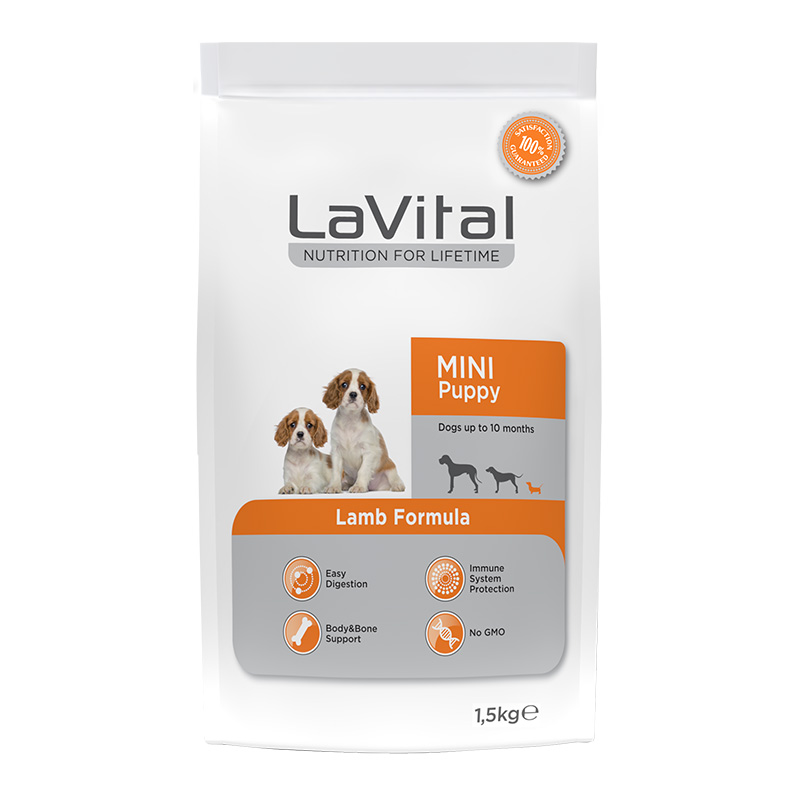 LaVital Mini Puppy Lamb Formula Food 1.5 Kg