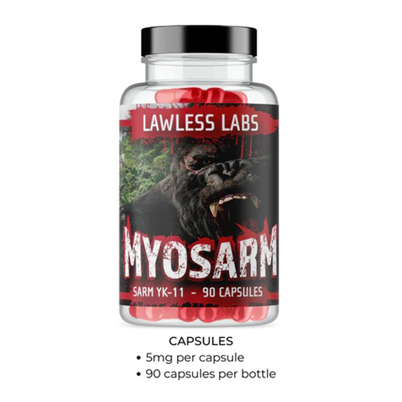 Lawless Labs Myosarm - YK11 90 Capsule