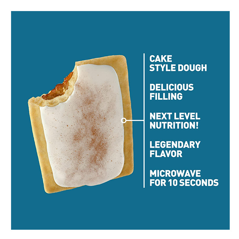Legendary Tasty Protein Pastry 20gm 1x10 - Brown Sugar Cinnamon Best Price in Abu Dhabi