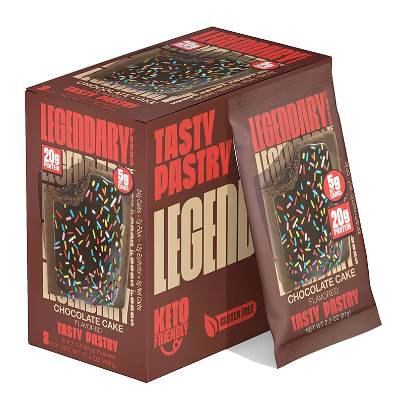 Legendary Tasty Protein Pastry 20gm 1x10 - Chocolate Cake Best Price in UAE
