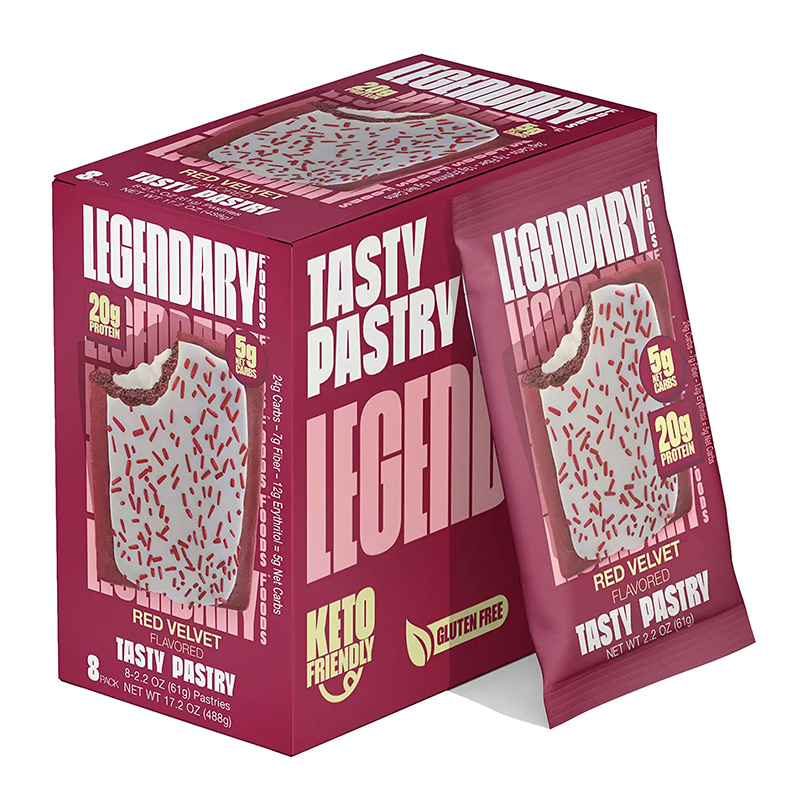 Legendary Tasty Protein Pastry 20gm 1 x 10 - Red Velvet