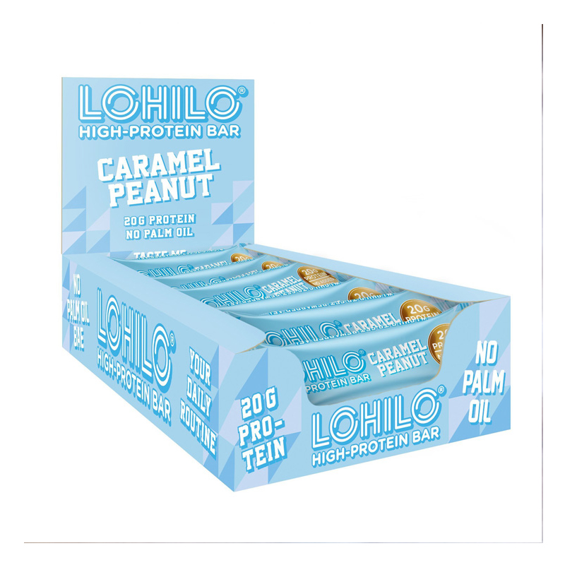 Lohilo High-Protein Bar Caramel Peanut 1x12 Bars