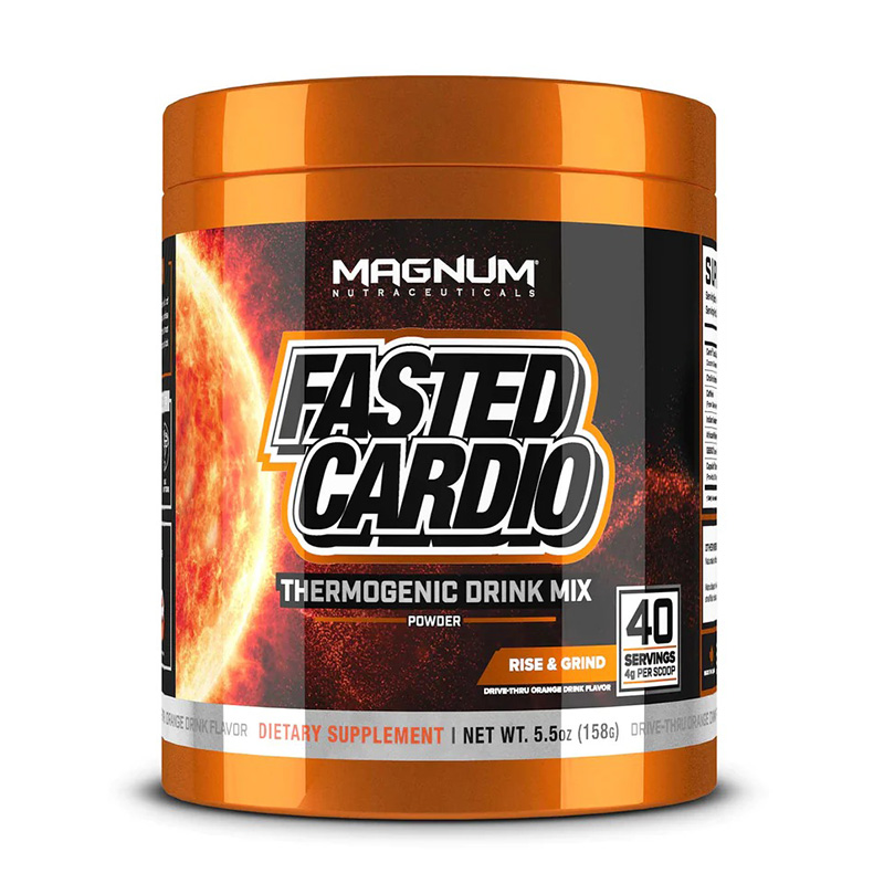 Magnum Fasted Cardio Fat Burner 40 Servings - Drive-Thru Orange Drink