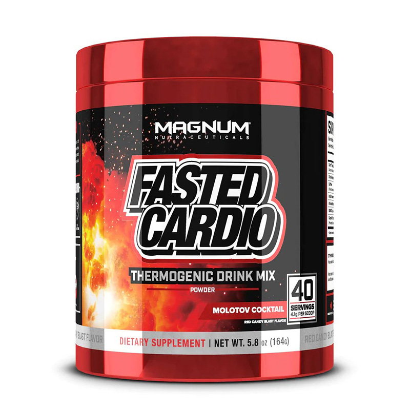 Magnum Fasted Cardio Fat Burner 40 Servings - Red Candy Blast