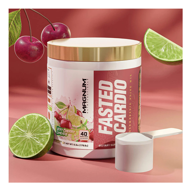 Magnum Fasted Cardio Fat Burner 40 Servings - Very Cherry Lemonade Best Price in Dubai