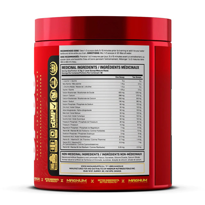 Magnum Opus Amino Acids 48 Servings - Red Berry Best Price in Abu Dhabi