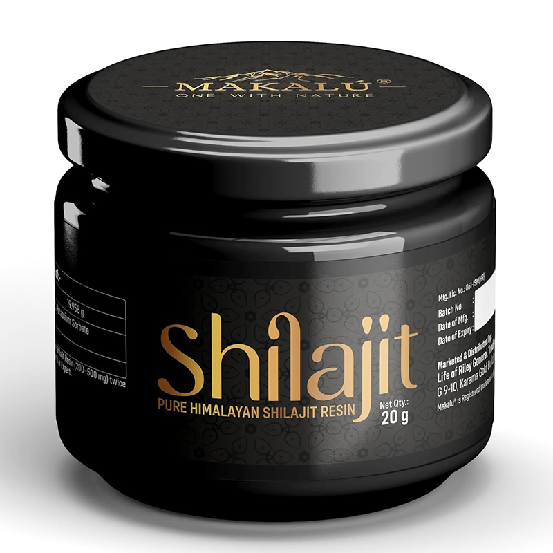 Makalu One With Nature Original Shilajit Pure Himalyan Shilajit Resin 20 G