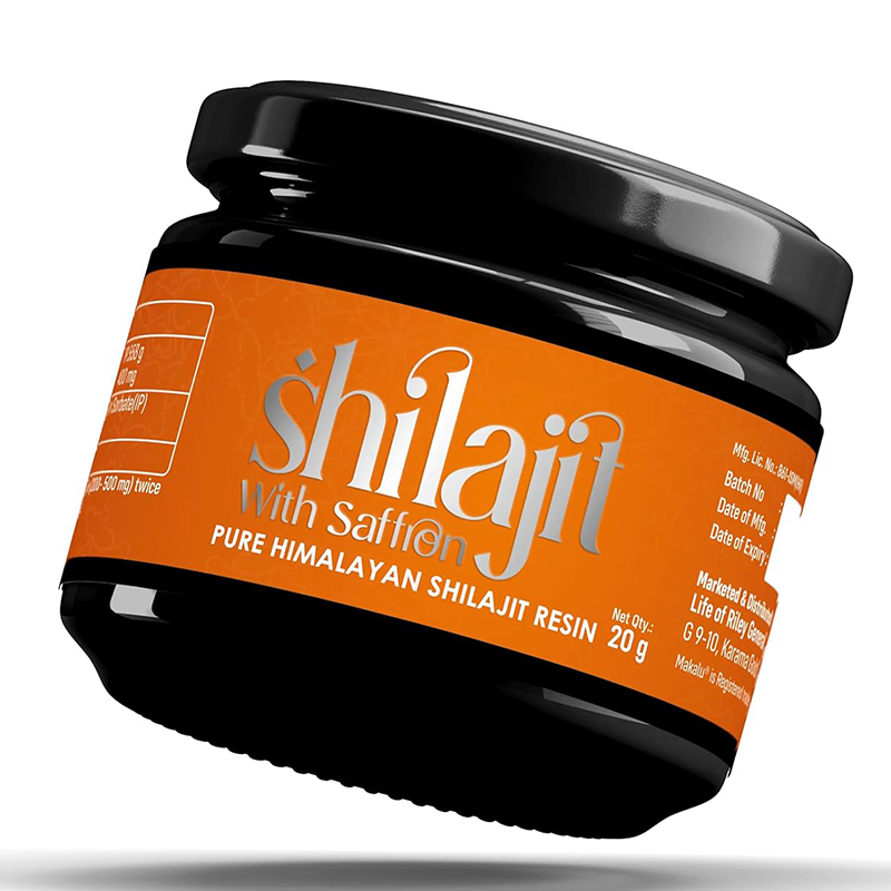 Makalu One With Nature Shilajit Pure Himalyan Shilajit Resin Saffron 20 G Best Price in Dubai