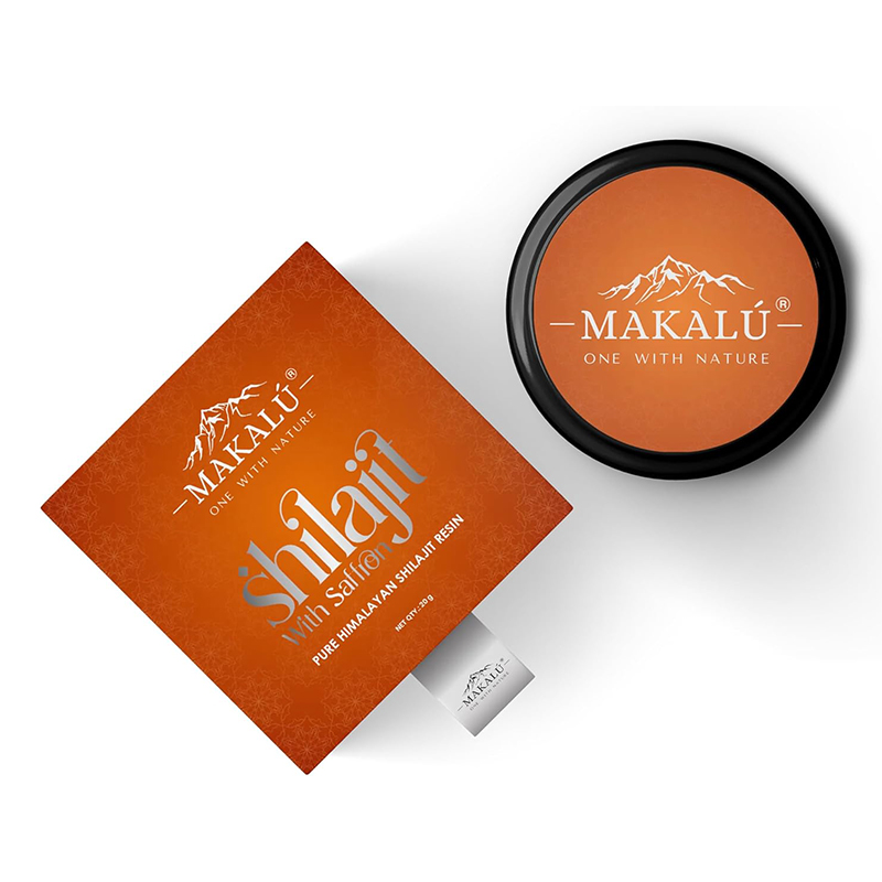 Makalu One With Nature Shilajit Pure Himalyan Shilajit Resin Saffron 20 G Best Price in Abu Dhabi