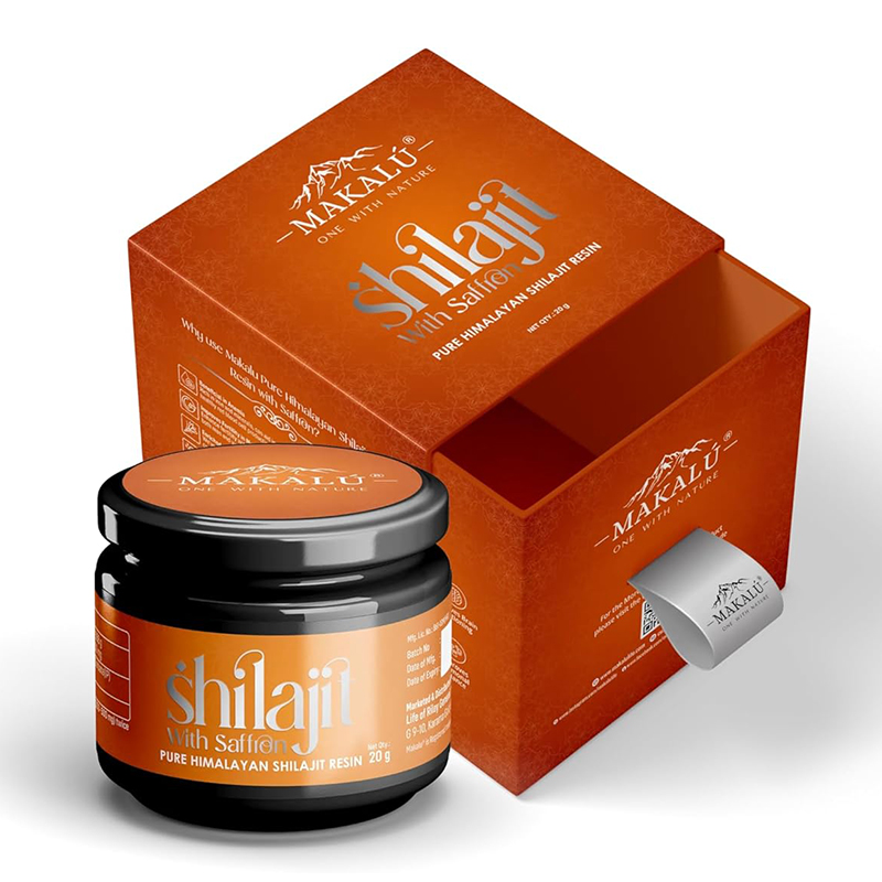 Makalu One With Nature Shilajit Pure Himalyan Shilajit Resin Saffron 20 G Best Price in UAE