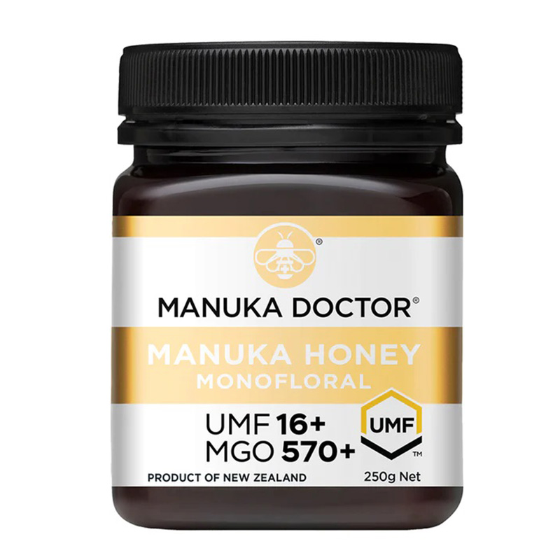 Manuka Doctor UMF 16+ MGO 570+ Monofloral Manuka Honey 250g