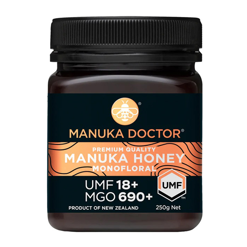 Manuka Doctor UMF 18+ MGO 690+ Monofloral Manuka Honey 250g