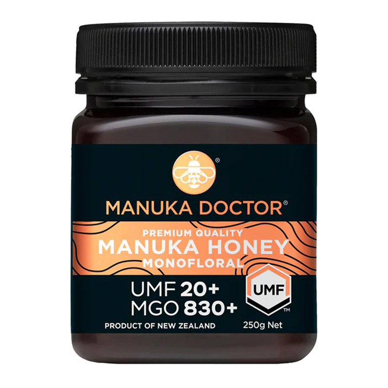 Manuka Doctor UMF 20+ MGO 830+ Monofloral Manuka Honey 250g