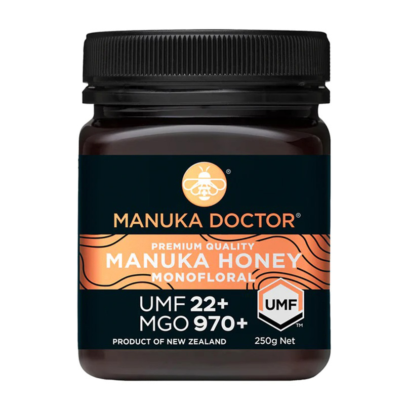 Manuka Doctor UMF 22+ MGO970+ Monofloral Manuka Honey 250g