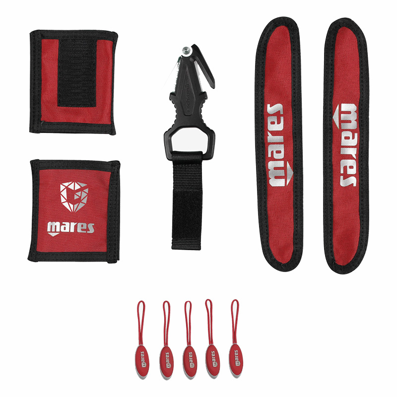 Mares Diving Jacket Accessories Color Kit - Red