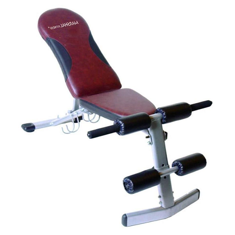 Marshal Fitness Adjustable Sit-up Bench, Multi Color - BLI-79 Best Price in UAE