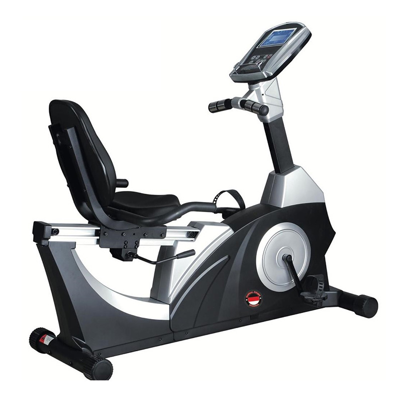 Marshal Fitness Commercial Recumbent Bike Self Generation Ergometer - BXZ-6500L Best Price in UAE