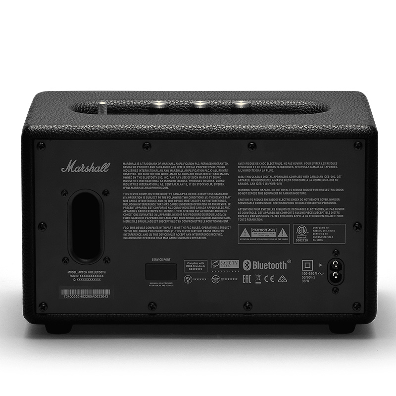 Marshall Action II Wireless Stereo Speaker Black Best Price in Ajman