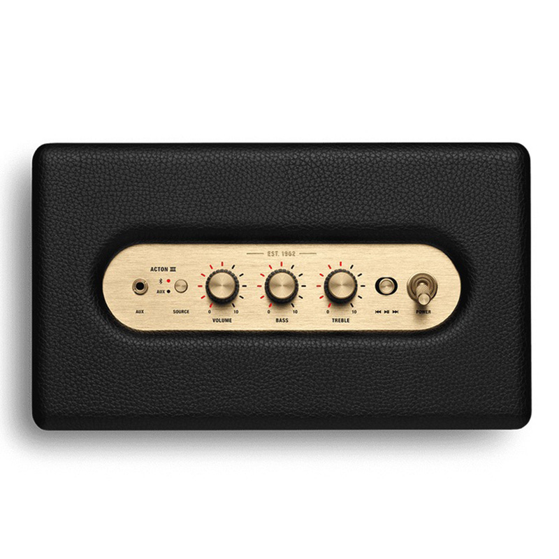 Marshall Acton III Wireless Stereo Speaker Black Best Price in UAE