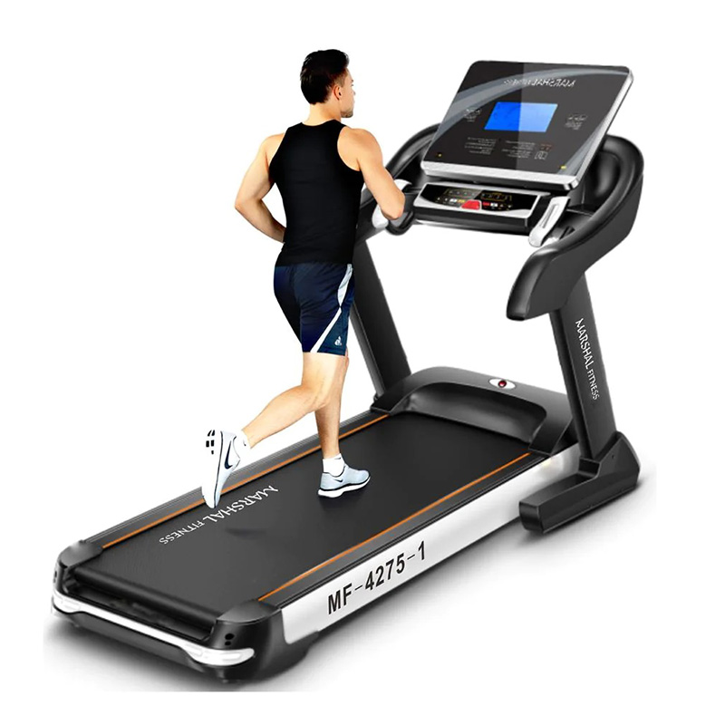 Marshall Fitness 6.0 HP DC Motorized Treadmill With 7Inch LCD Display Screen - No Massager Best Price in Dubai