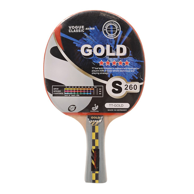 Marshall Fitness Gold Table Tennis Racket - TTGOLD
