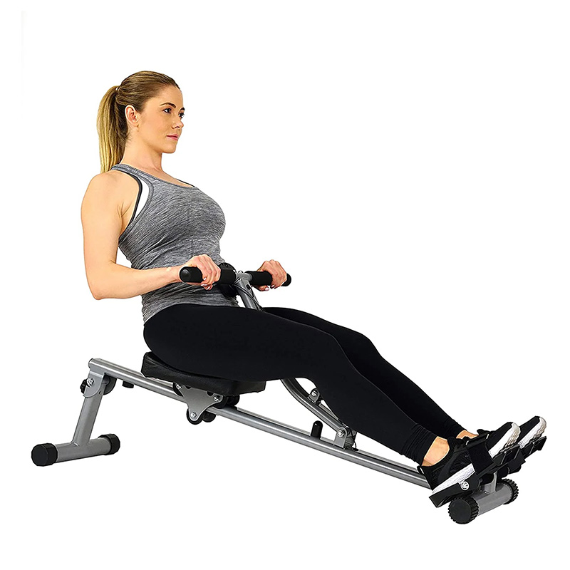 Marshall Fitness Rowing Machine Rower With 12 Level Adjustable Resistance