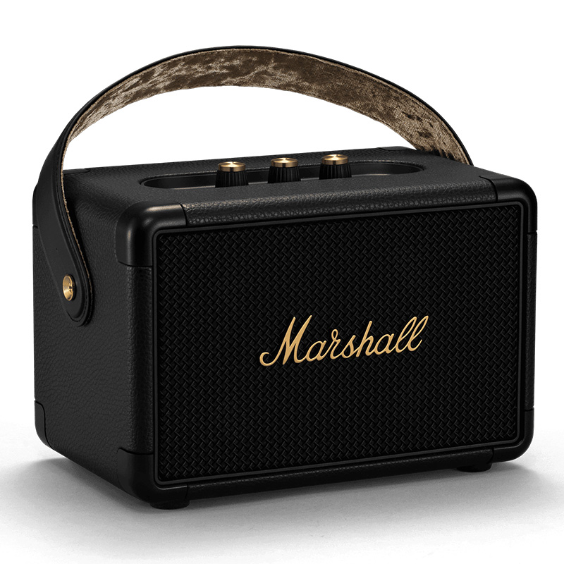 Marshall Kilburn II Bluetooth Stereo Speakers Black Brass Best Price in Dubai