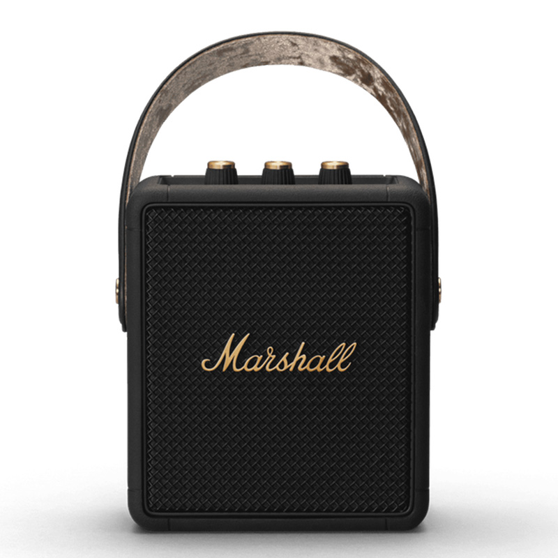 Marshall Stockwell II Speaker - Black and Brass
