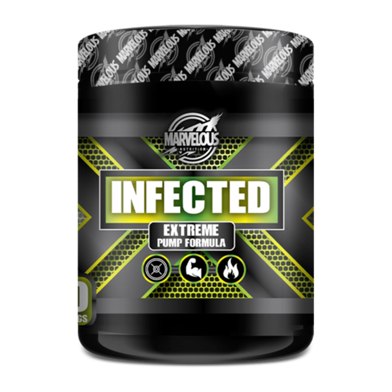 Marvelous Nutrition Infected Extreme Pump Formula 345 G - Mango Best Price in UAE
