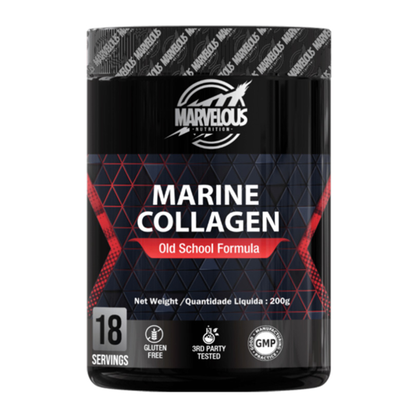 Marvelous Nutrition Marine Collagen 200 G - Orange