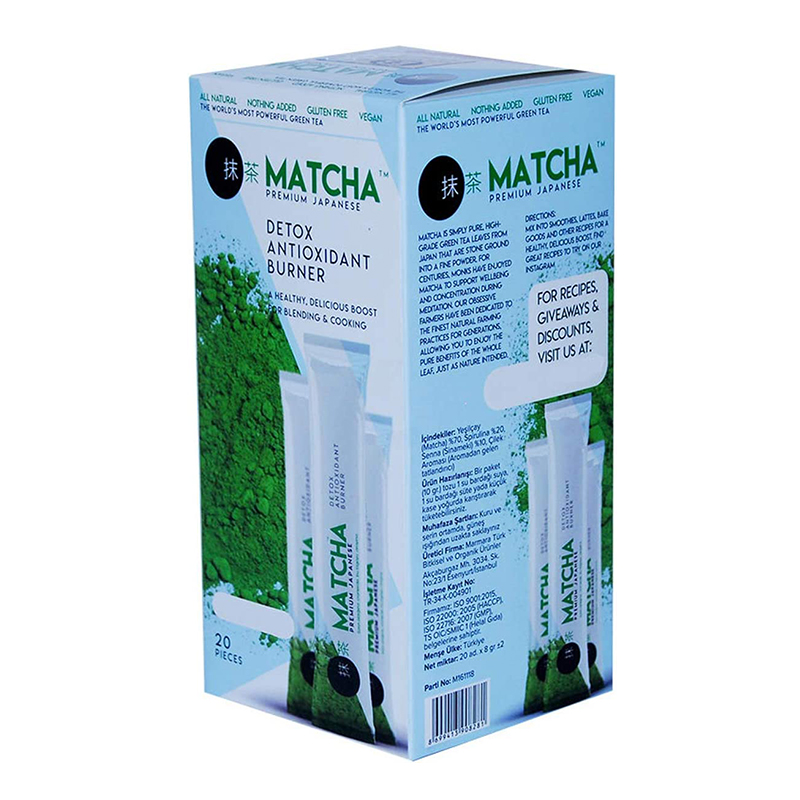 Matcha Premium Japanese Detox Antioxidant Burner 20 Sachets Best Price in Dubai