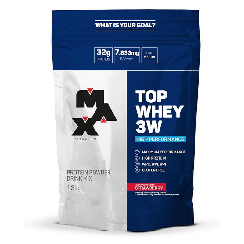 Max Titanium Whey Blend 1.8 KG - Strawberry