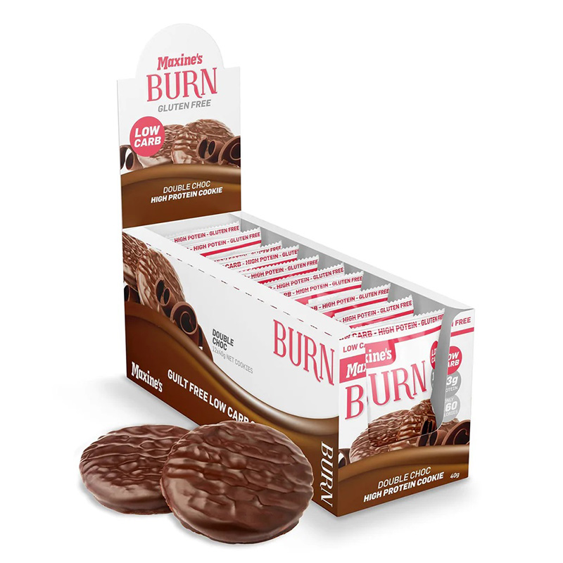 Maxine Burn Cookies 40 G 12 Pcs in Box - Chocolate