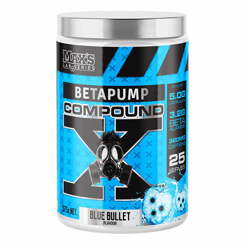 Maxs Beta Pump Compound X 375 G - Blue Bullet