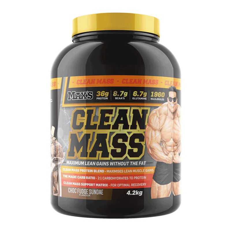 Maxs Clean Mass 10 Lbs - Choc Fudge Sundae