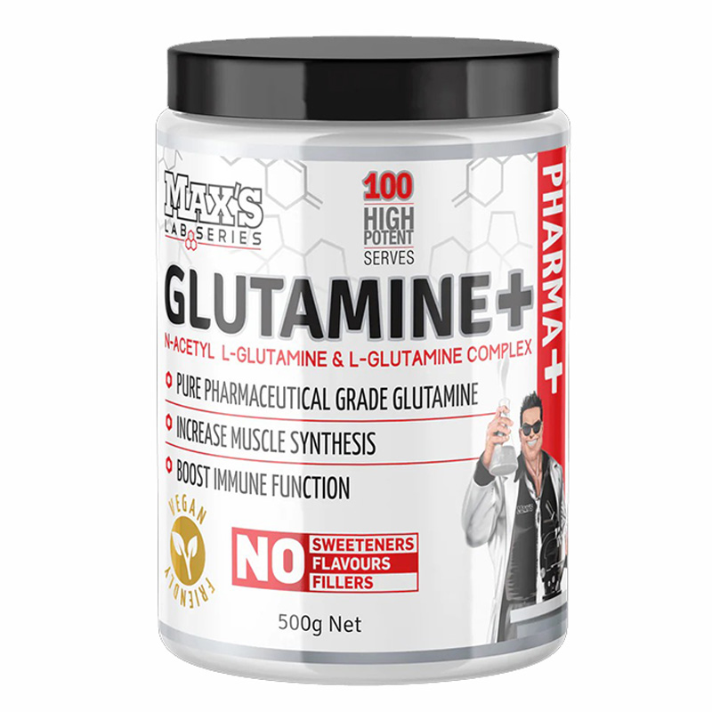 Maxs Glutamine + 500 G