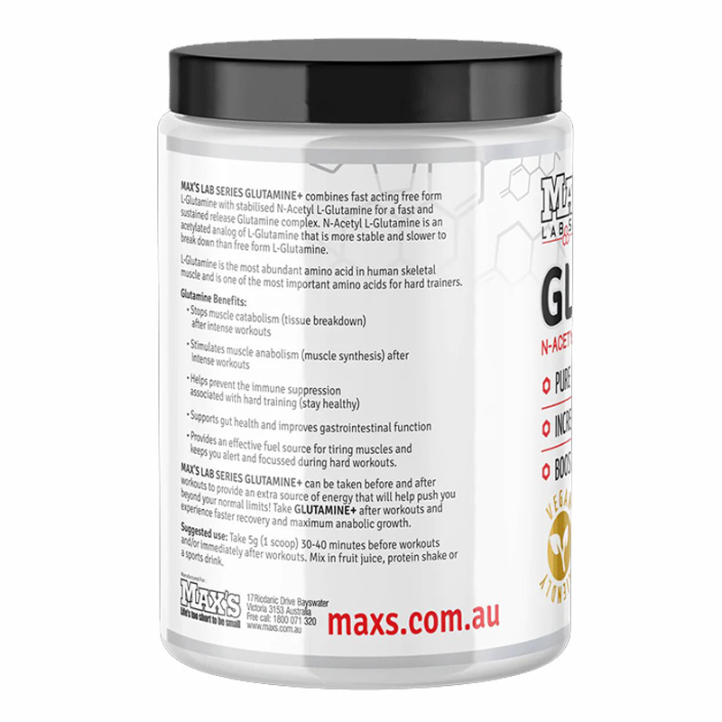 Maxs Glutamine + 500 G Best Price in Abu Dhabi