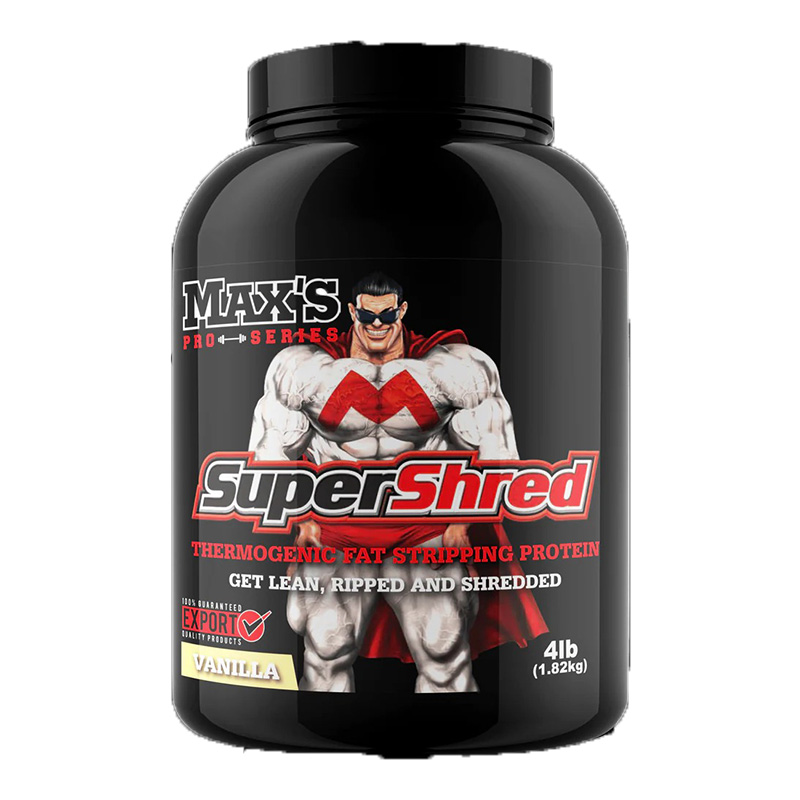 Maxs Super Shred 4 Lbs - Vanilla