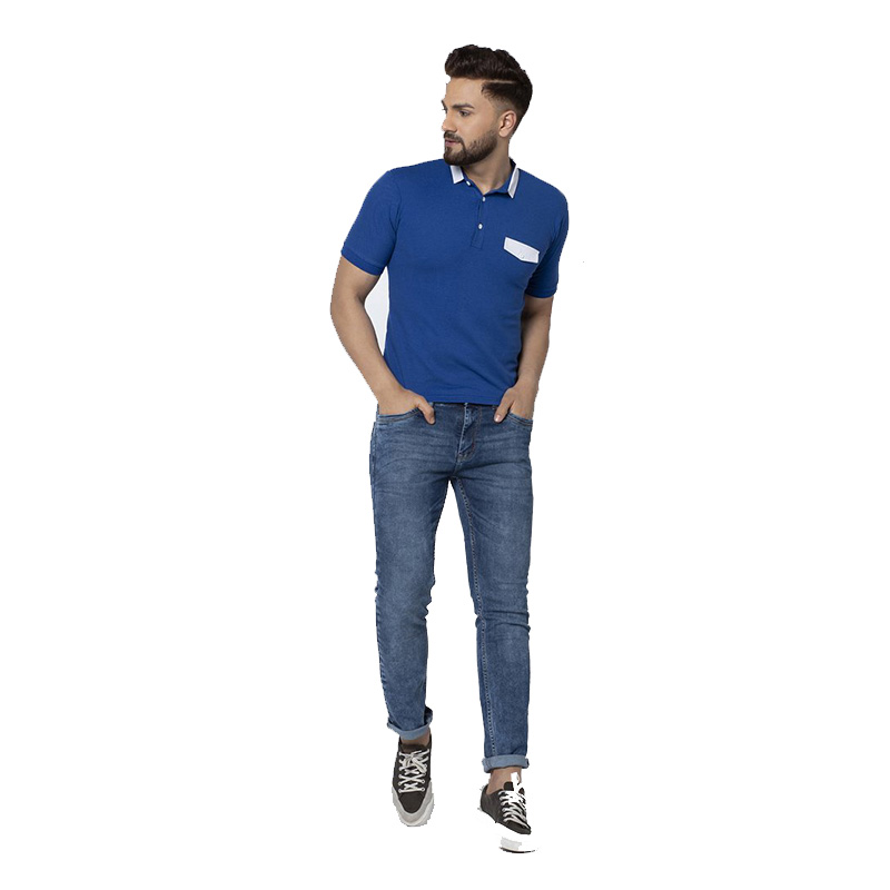 Mens Polo Shirt - Royal Blue Best Price in Dubai