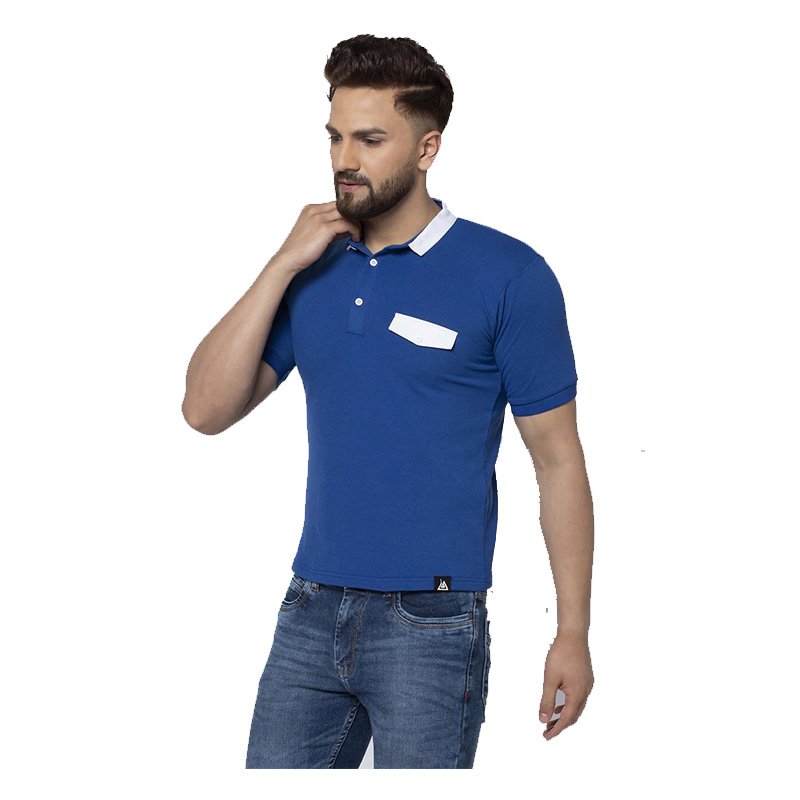 Mens Polo Shirt - Royal Blue Best Price in Sharjah