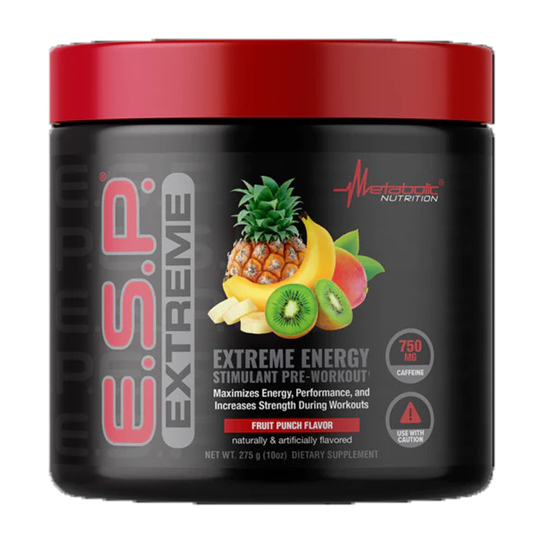 Metabolic Nutrition E.S.P Extreme Energy Stimulant Pre-workout 275g - Fruit Punch